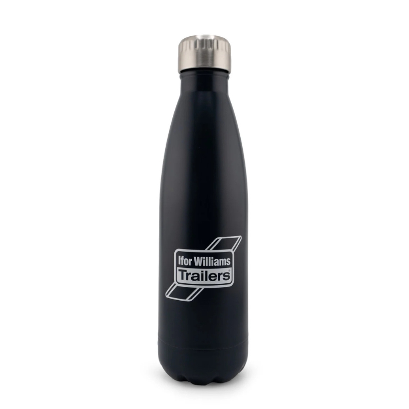 Branded Stainless Steel Water Bottle - 500ml
